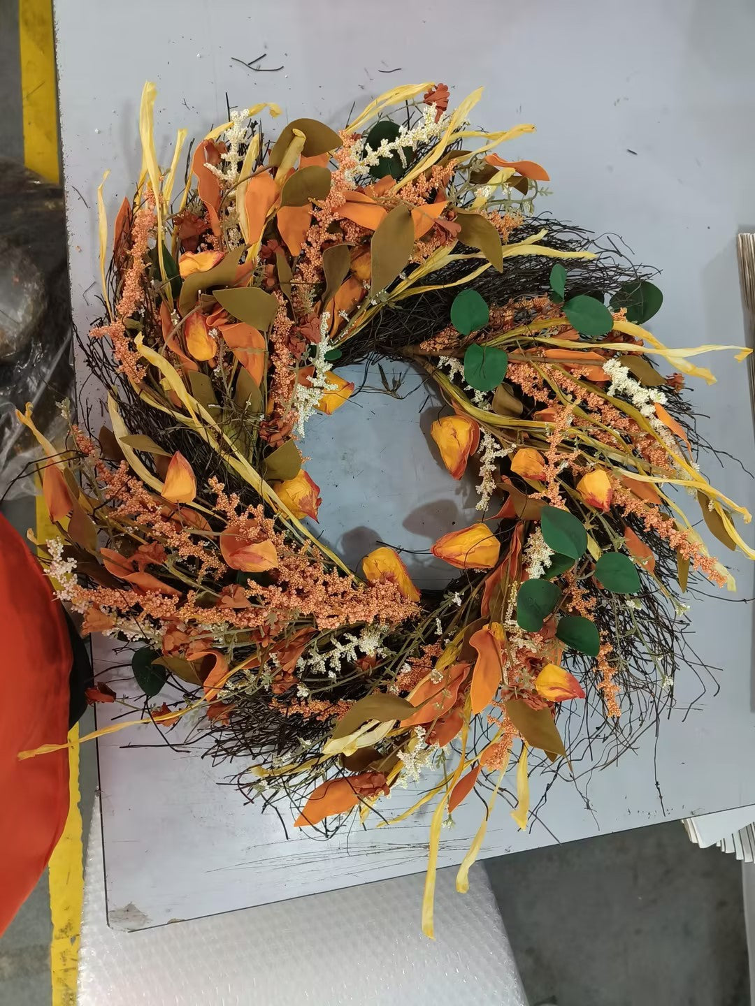 Autumn Harvest Garland Corn Ear Door Decoration