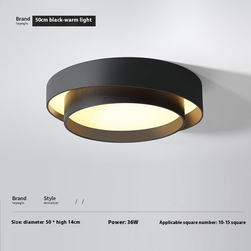 Led Ceiling Lamp Minimalist Creative Bedroom Light