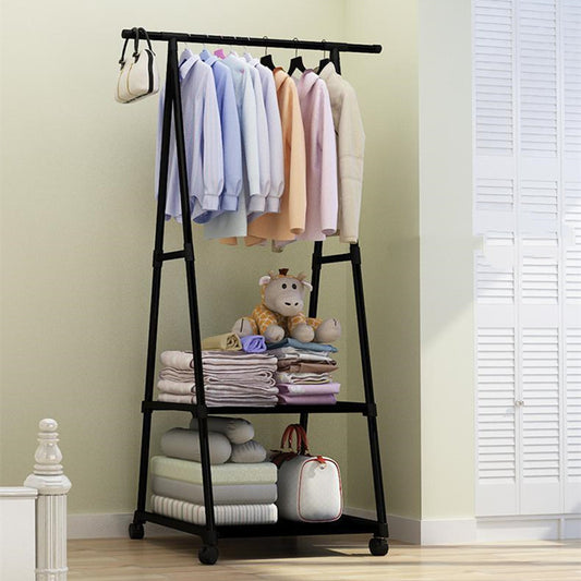 Coat Rack Triangle Coat Rack Floor With Wheels Mobile