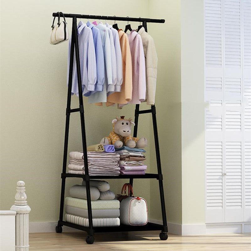 Coat Rack Triangle Coat Rack Floor With Wheels Mobile