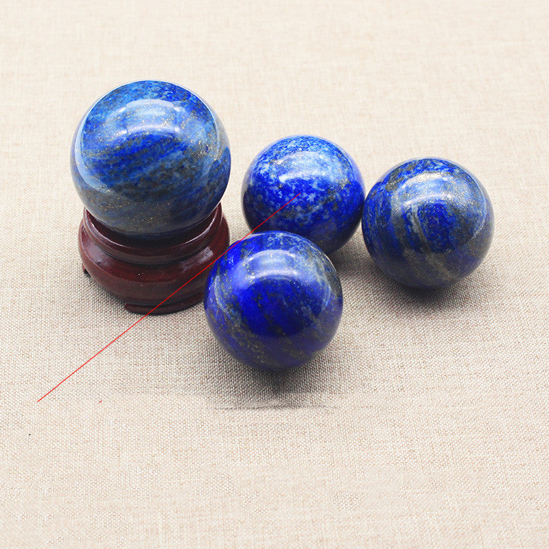 Blue Crystal Ball Home Geomantic Decoration