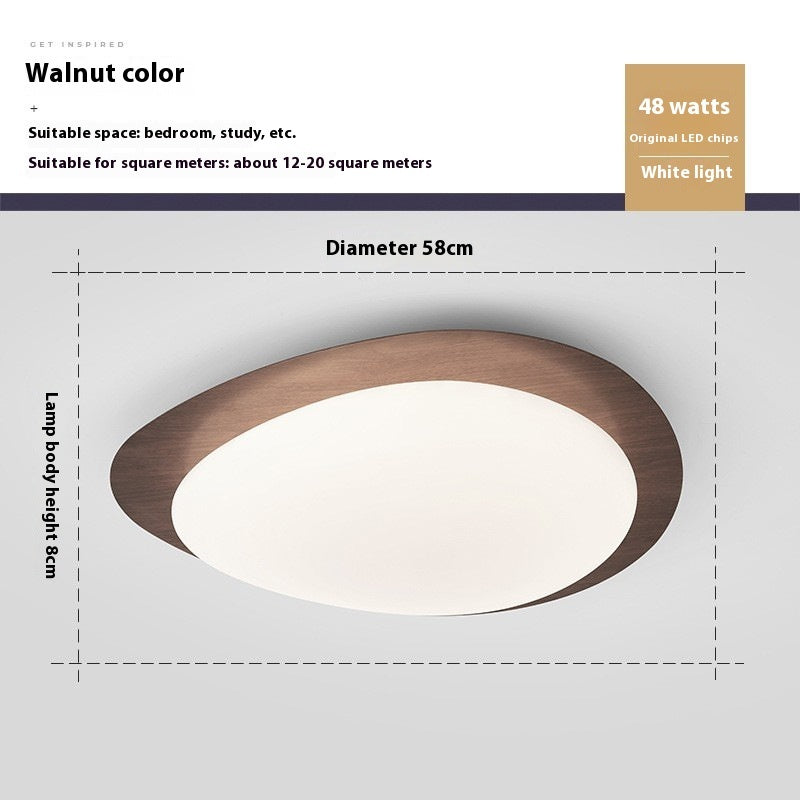 New Chinese Master Bedroom Iron Eye Protection Ceiling Lamp