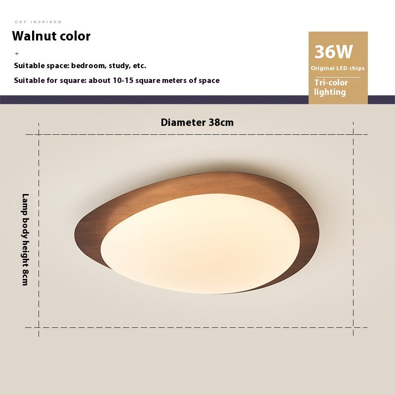 New Chinese Master Bedroom Iron Eye Protection Ceiling Lamp