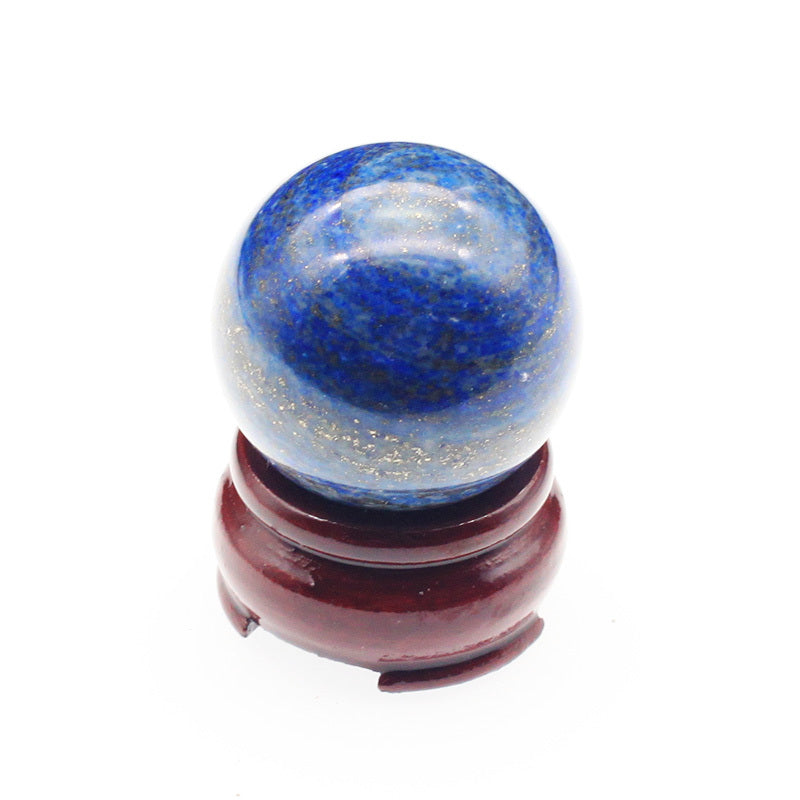 Blue Crystal Ball Home Geomantic Decoration