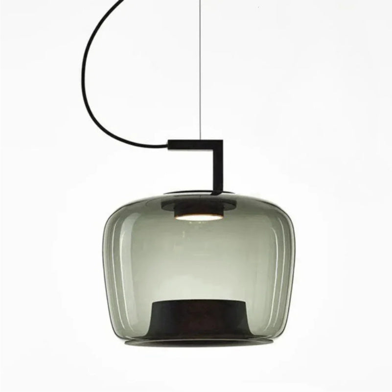 Italian Minimalist Ashtray Glass Bedroom Bedside Chandelier