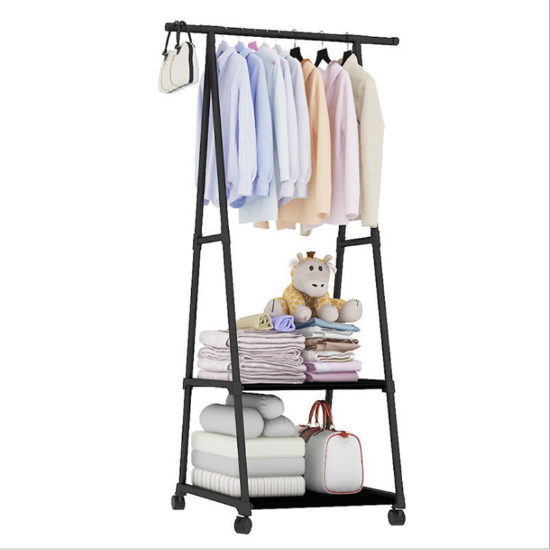 Coat Rack Triangle Coat Rack Floor With Wheels Mobile