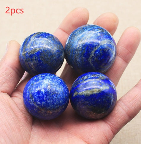 Blue Crystal Ball Home Geomantic Decoration