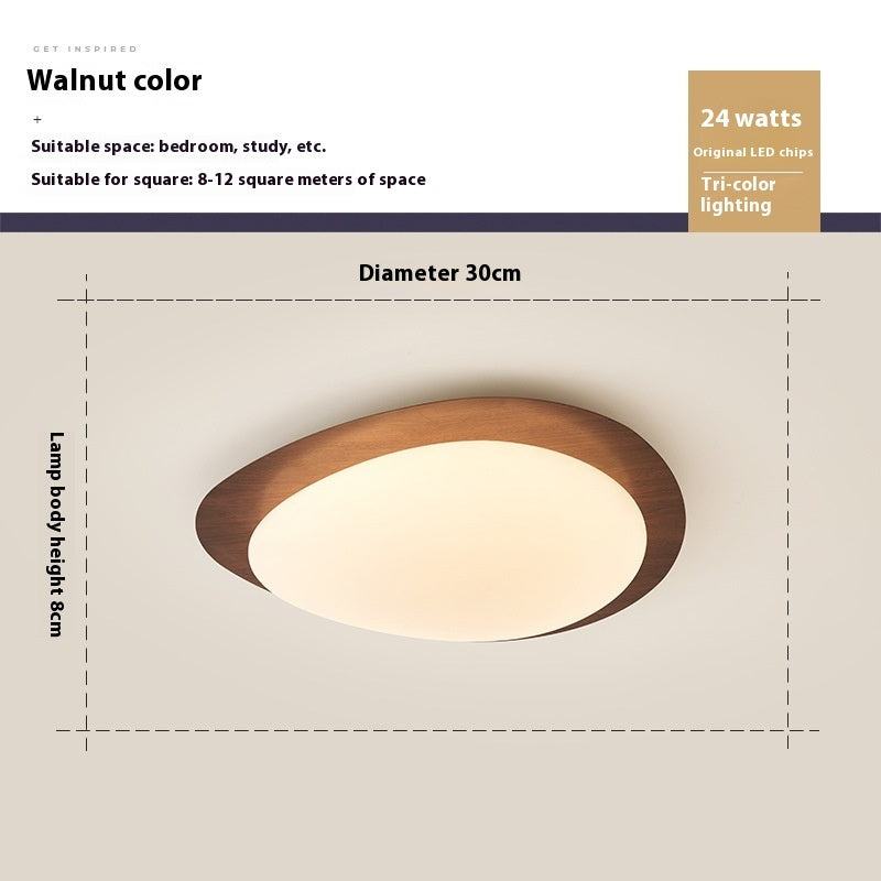 New Chinese Master Bedroom Iron Eye Protection Ceiling Lamp