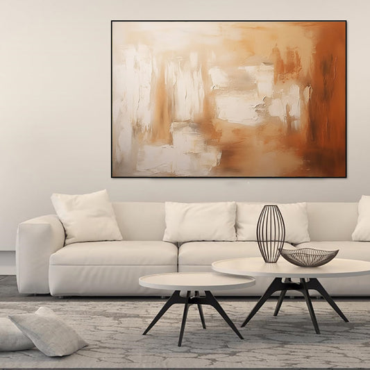 Large Handpaintd Abstract Textured Oil Painting On Canvas Modern Art Poster Wall Picture For Living Room Home Decoration