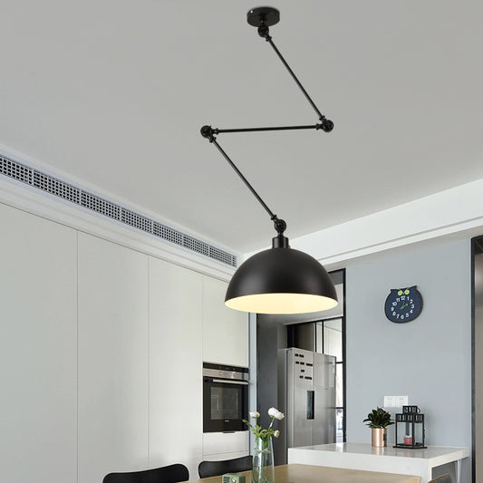Simple And Adjustable Lamp Creative Dining Room Bedroom Collapsible Chandelier