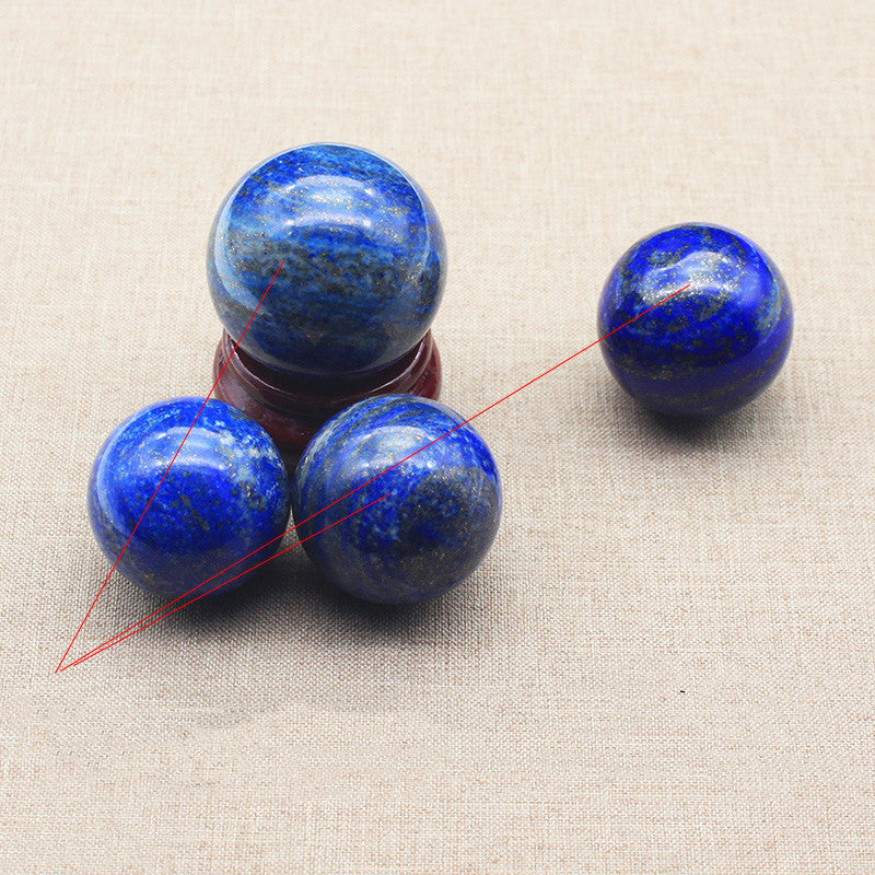 Blue Crystal Ball Home Geomantic Decoration